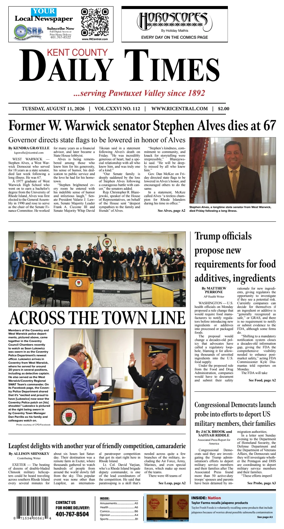 Cover of Kent County Daily Times