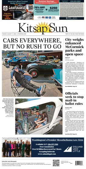Cover of Kitsap Sun