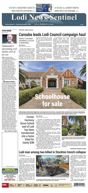 Cover of Lodi News-Sentinel