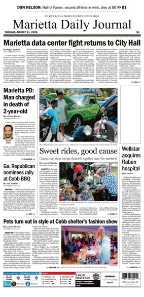 Cover of Marietta Daily Journal