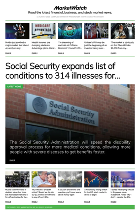 Cover of Market Watch