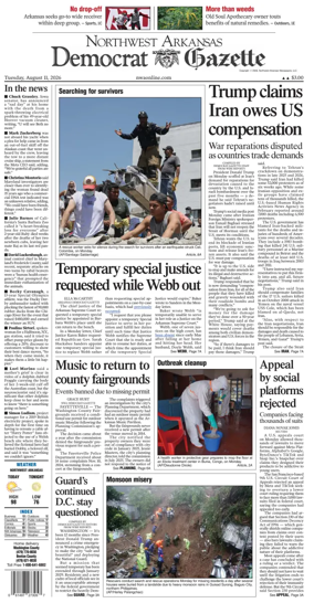 Cover of Northwest Arkansas Democrat-Gazette