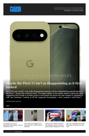 Cover of Phone Arena - Compiled Edition