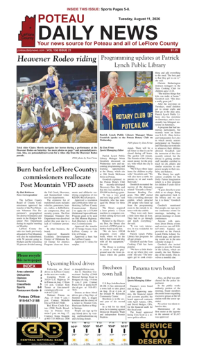 Cover of Poteau Daily News
