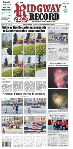 Cover of Ridgway Record