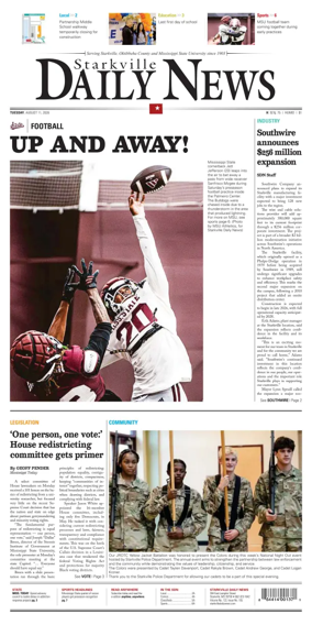 Cover of Starkville Daily News