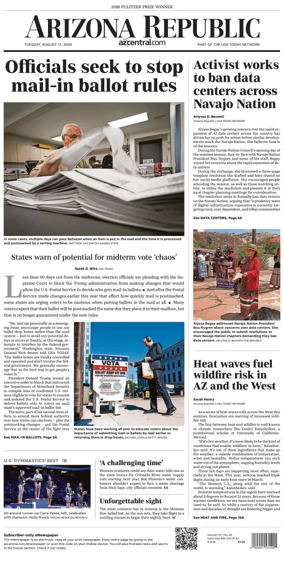 Cover of The Arizona Republic