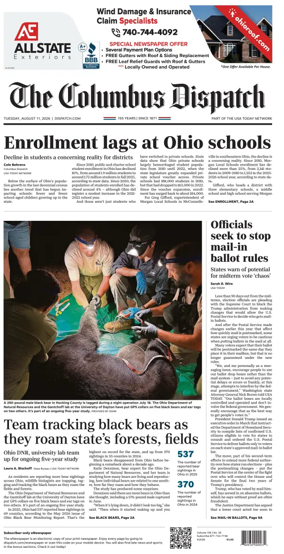 Cover of The Columbus Dispatch