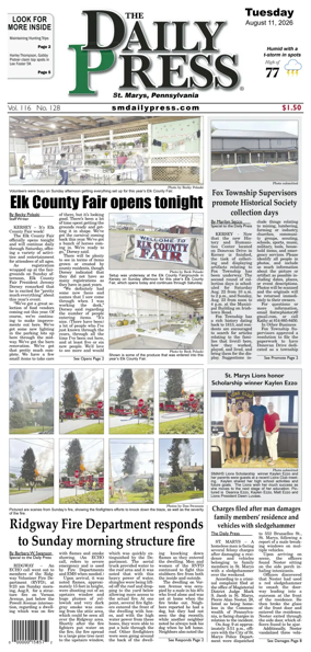 Cover of The Daily Press
