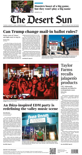 Cover of The Desert Sun