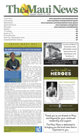 Cover of The Maui News
