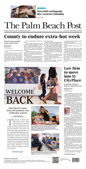 Cover of The Palm Beach Post