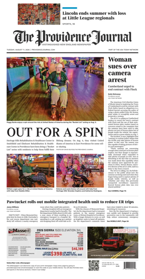 Cover of The Providence Journal