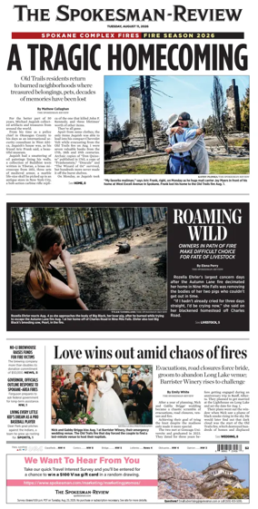 Cover of The Spokesman-Review (Spokane)