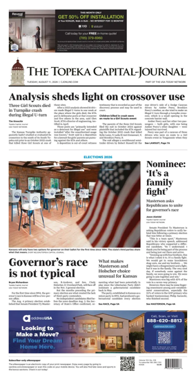 Cover of The Topeka Capital-Journal