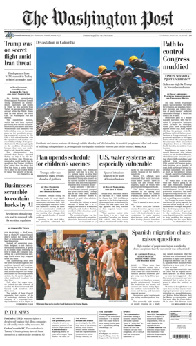 Cover of The Washington Post