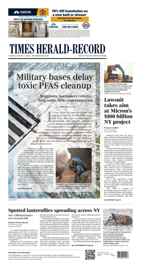 Cover of Times Herald-Record