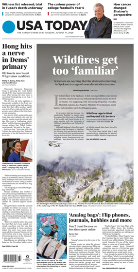 Cover of USA TODAY US Edition