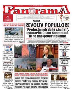 Cover of Panorama (Albania)