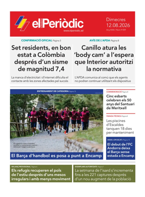 Cover of El Periodic D'Andorra