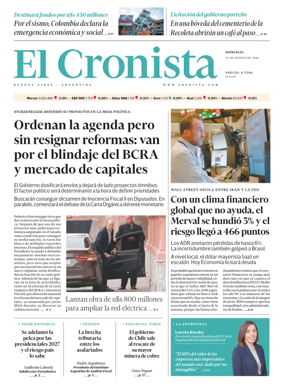 Cover of El Cronista