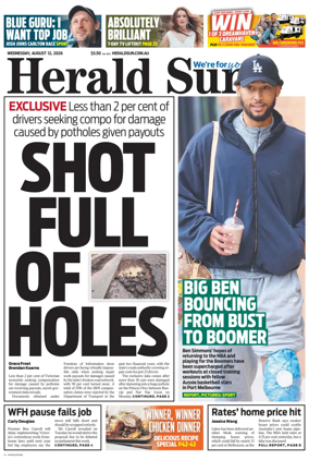 Cover of Herald Sun