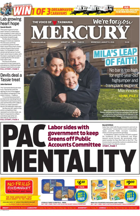 Cover of Mercury (Hobart)