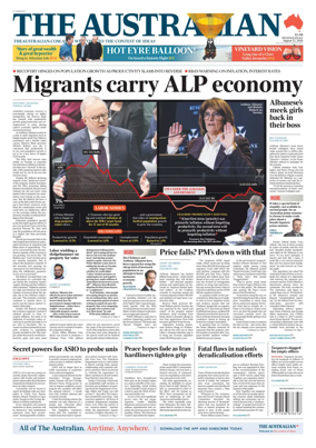 Cover of The Australian