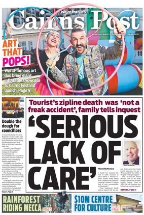 Cover of The Cairns Post