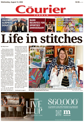 Cover of The Cobram Courier