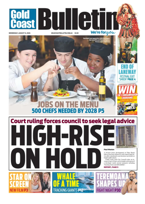 Cover of The Gold Coast Bulletin