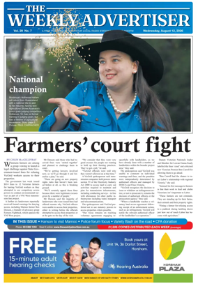 Cover of The Weekly Advertiser Horsham