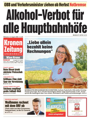 Cover of Kronen Zeitung