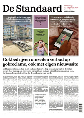 Cover of De Standaard
