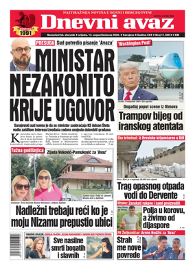 Cover of Dnevni avaz