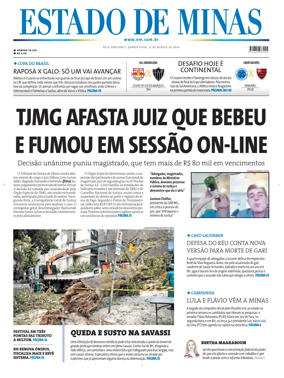 Cover of Estado de Minas (Brazil)