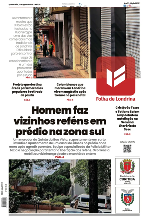 Cover of Folha de Londrina