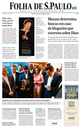 Cover of Folha de S.Paulo