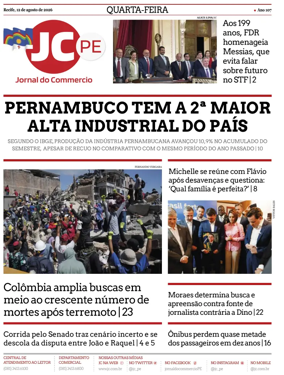 Cover of Jornal do Commercio