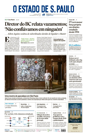 Cover of O Estado de S. Paulo