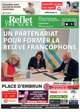 Cover of Le Reflet (The News)