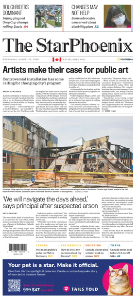 Cover of Saskatoon StarPhoenix