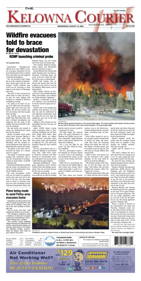 Cover of The Daily Courier