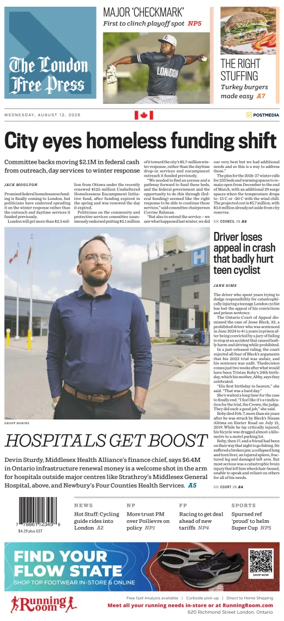 Cover of The London Free Press