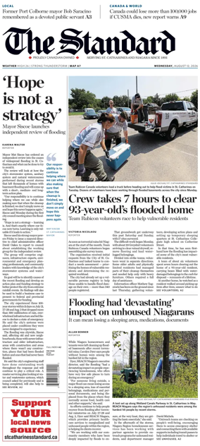 Cover of The Standard (St. Catharines)