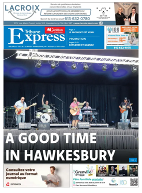 Cover of Tribune Express