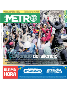 Cover of Publimetro Colombia