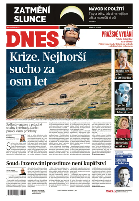 Cover of Dnes Prague Edition