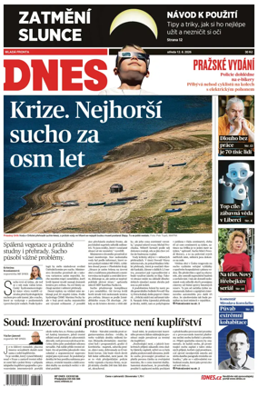 Cover of MF DNES