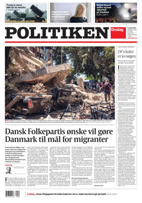 Cover of Politiken